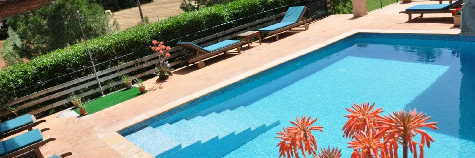 Piscina de la finca